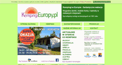 Desktop Screenshot of kempingieuropy.pl